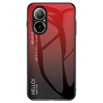 For Realme C67 4G Tempered Glass Case Anti-drop Protective Phone Cover
