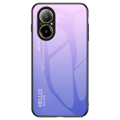 For Realme C67 4G Tempered Glass Case Anti-drop Protective Phone Cover