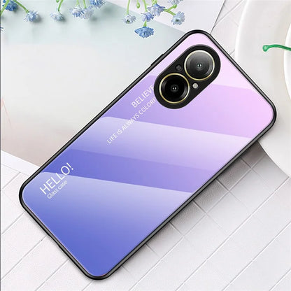 For Realme C67 4G Tempered Glass Case Anti-drop Protective Phone Cover