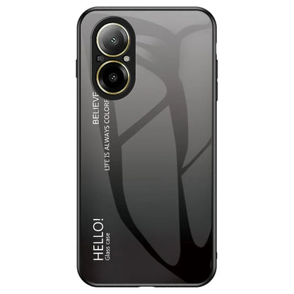 For Realme C67 4G Tempered Glass Case Anti-drop Protective Phone Cover