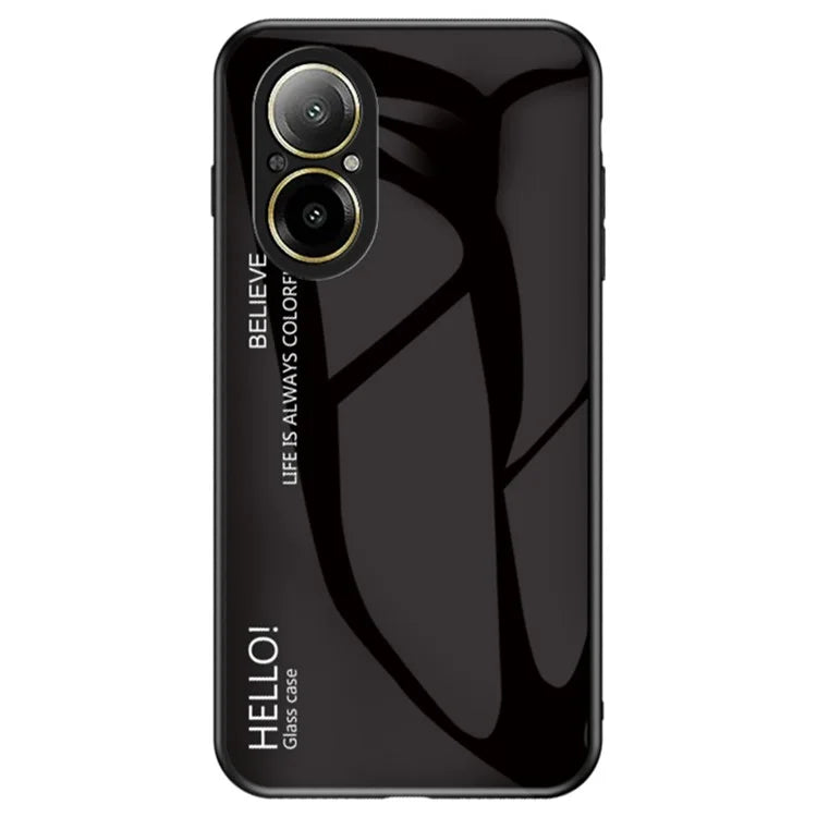 For Realme C67 4G Tempered Glass Case Anti-drop Protective Phone Cover