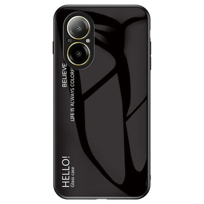 For Realme C67 4G Tempered Glass Case Anti-drop Protective Phone Cover