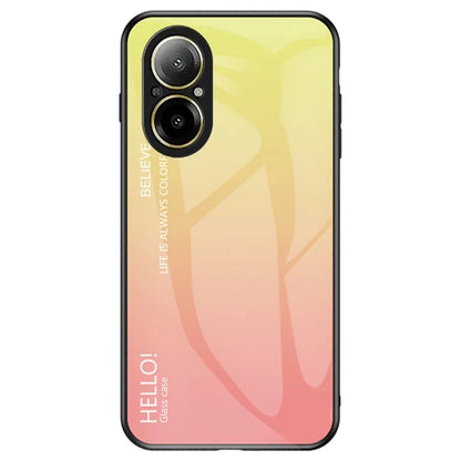 For Realme C67 4G Tempered Glass Case Anti-drop Protective Phone Cover