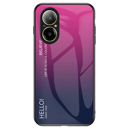For Realme C67 4G Tempered Glass Case Anti-drop Protective Phone Cover