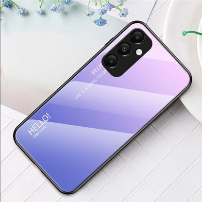 For Samsung Galaxy A35 5G Tempered Glass Case PC+TPU Phone Cover