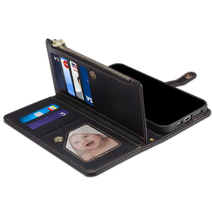 ESEBLE Galaxy Series For Samsung Galaxy A24 4G (162.1 x 77.6 x 8.3mm) Case RFID Blocking Wallet Cover
