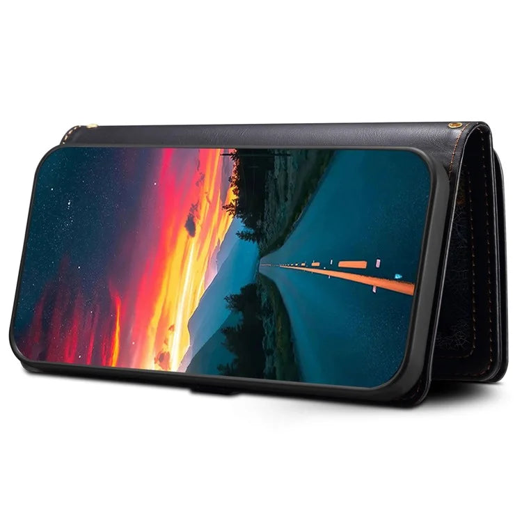 ESEBLE Galaxy Series For Samsung Galaxy A24 4G (162.1 x 77.6 x 8.3mm) Case RFID Blocking Wallet Cover