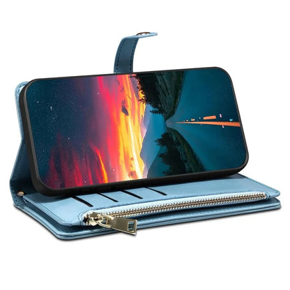 ESEBLE Galaxy Series For Samsung Galaxy A24 4G (162.1 x 77.6 x 8.3mm) Case RFID Blocking Wallet Cover