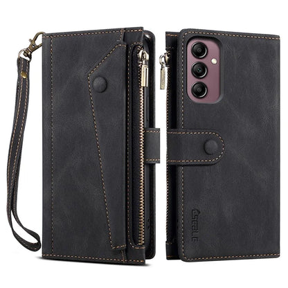 ESEBLE Star Series For Samsung Galaxy A24 4G (162.1 x 77.6 x 8.3mm) Leather Case with Wallet Stand