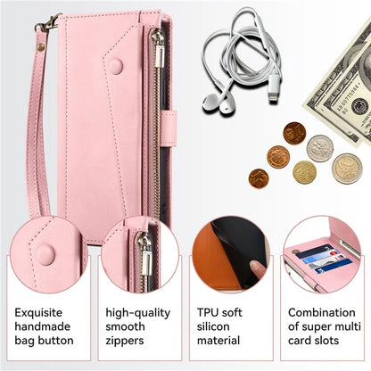 ESEBLE Star Series For Samsung Galaxy A24 4G (162.1 x 77.6 x 8.3mm) Leather Case with Wallet Stand