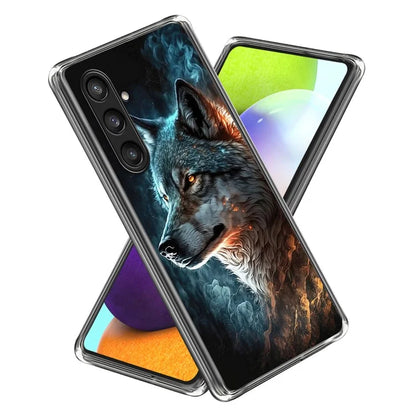 For Samsung Galaxy S24 TPU Case Anti-scratch Pattern Printed Phone Cover