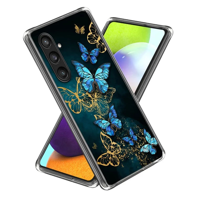 For Samsung Galaxy S24 TPU Case Anti-scratch Pattern Printed Phone Cover