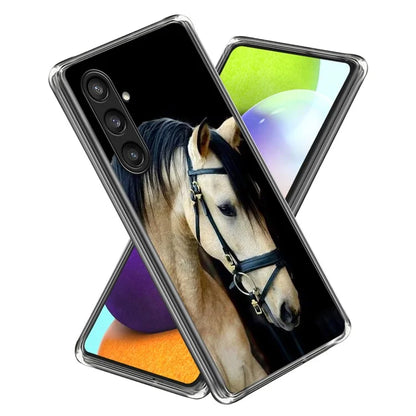 For Samsung Galaxy S24 TPU Case Anti-scratch Pattern Printed Phone Cover