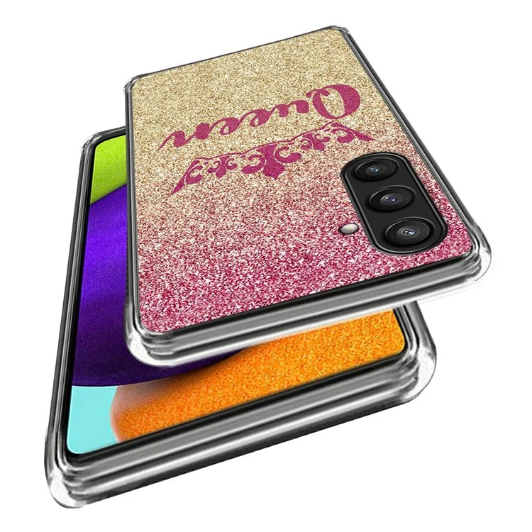For Samsung Galaxy S24 TPU Case Anti-scratch Pattern Printed Phone Cover
