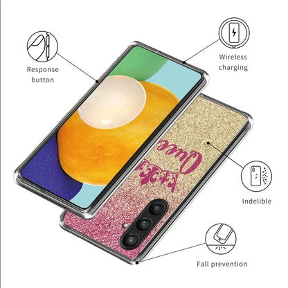 For Samsung Galaxy S24 TPU Case Anti-scratch Pattern Printed Phone Cover