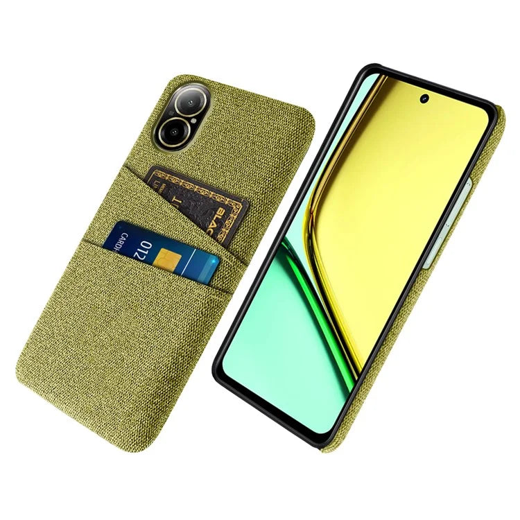 For Realme C67 4G Dual Card Slots Phone Case Hard PC Back Cover