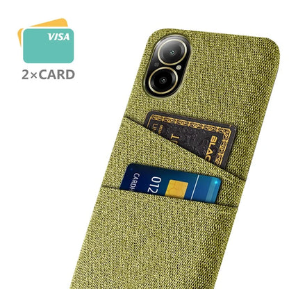 For Realme C67 4G Dual Card Slots Phone Case Hard PC Back Cover