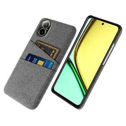 For Realme C67 4G Dual Card Slots Phone Case Hard PC Back Cover