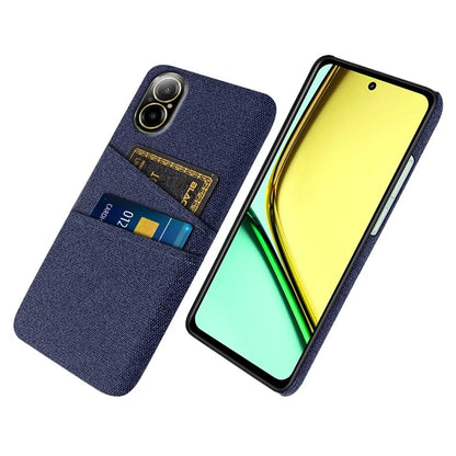 For Realme C67 4G Dual Card Slots Phone Case Hard PC Back Cover