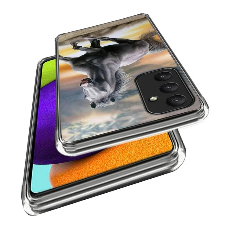 For Samsung Galaxy A35 5G Case Pattern Printing TPU Phone Back Cover