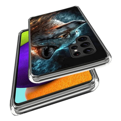 For Samsung Galaxy S24 Ultra Case Soft TPU Phone Back Cover Pattern Printing