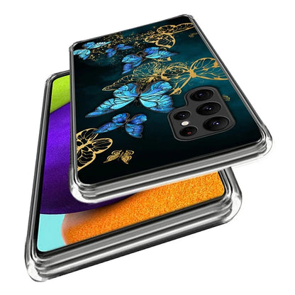 For Samsung Galaxy S24 Ultra Case Soft TPU Phone Back Cover Pattern Printing
