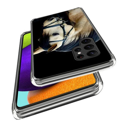 For Samsung Galaxy S24 Ultra Case Soft TPU Phone Back Cover Pattern Printing