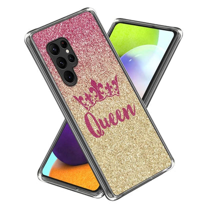 For Samsung Galaxy S24 Ultra Case Soft TPU Phone Back Cover Pattern Printing