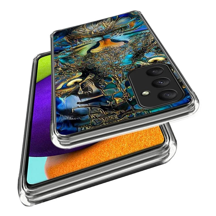 For Samsung Galaxy A15 4G / 5G TPU Case Pattern Printing Protective Phone Cover