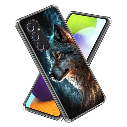 For Samsung Galaxy A54 5G Case Flexible TPU Phone Cover Pattern Printing