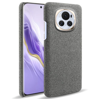 For Honor Magic6 5G Case Solid Color Hard PC+Cloth Anti-scratch Phone Cover