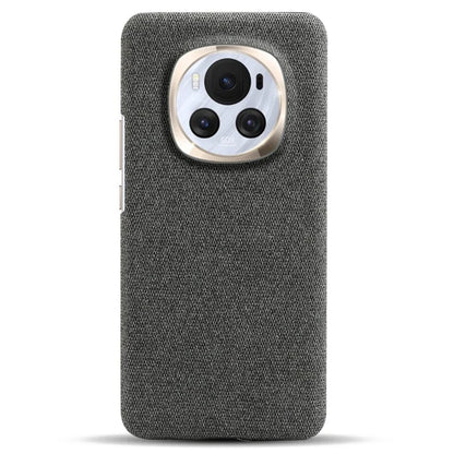 For Honor Magic6 5G Case Solid Color Hard PC+Cloth Anti-scratch Phone Cover