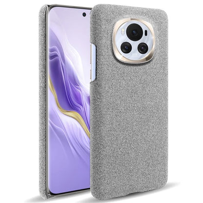 For Honor Magic6 5G Case Solid Color Hard PC+Cloth Anti-scratch Phone Cover