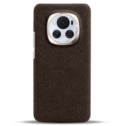 For Honor Magic6 5G Case Solid Color Hard PC+Cloth Anti-scratch Phone Cover