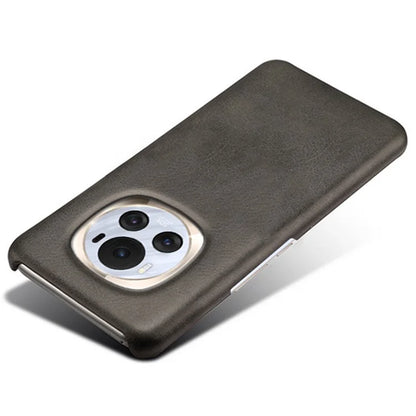 For Honor Magic6 5G Phone Cover Calf Texture PU Leather+PC Anti-scratch Case