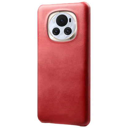 For Honor Magic6 5G Phone Cover Calf Texture PU Leather+PC Anti-scratch Case