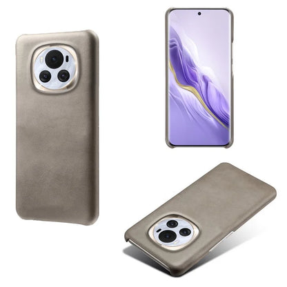 For Honor Magic6 5G Phone Cover Calf Texture PU Leather+PC Anti-scratch Case