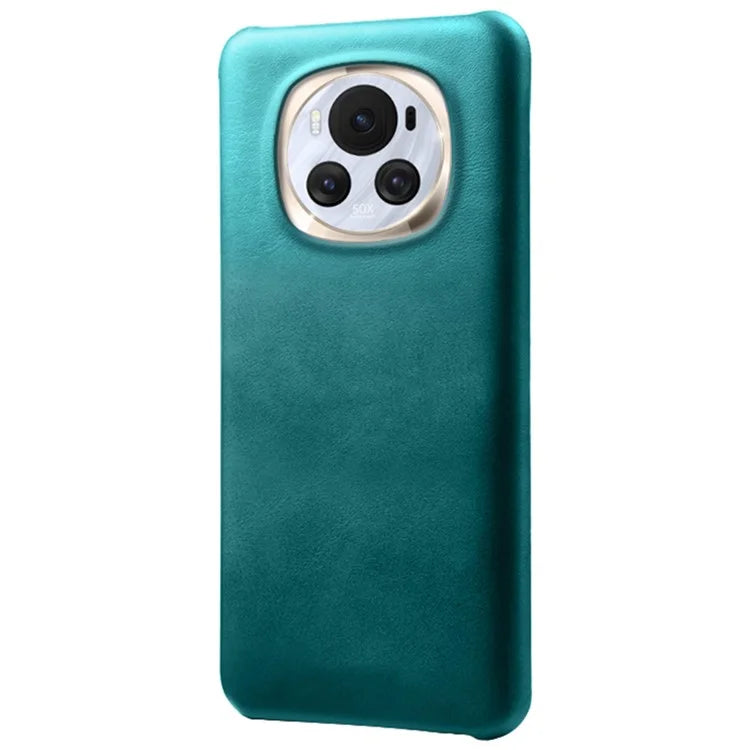 For Honor Magic6 5G Phone Cover Calf Texture PU Leather+PC Anti-scratch Case