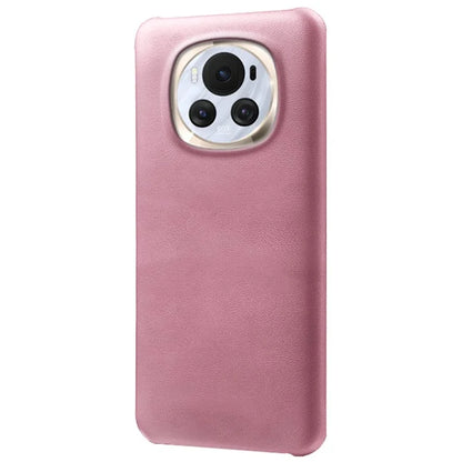 For Honor Magic6 5G Phone Cover Calf Texture PU Leather+PC Anti-scratch Case