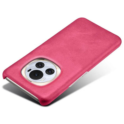 For Honor Magic6 5G Phone Cover Calf Texture PU Leather+PC Anti-scratch Case