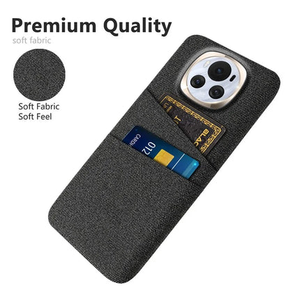 For Honor Magic6 5G PC Phone Case Dual Card Slots Protective Cover