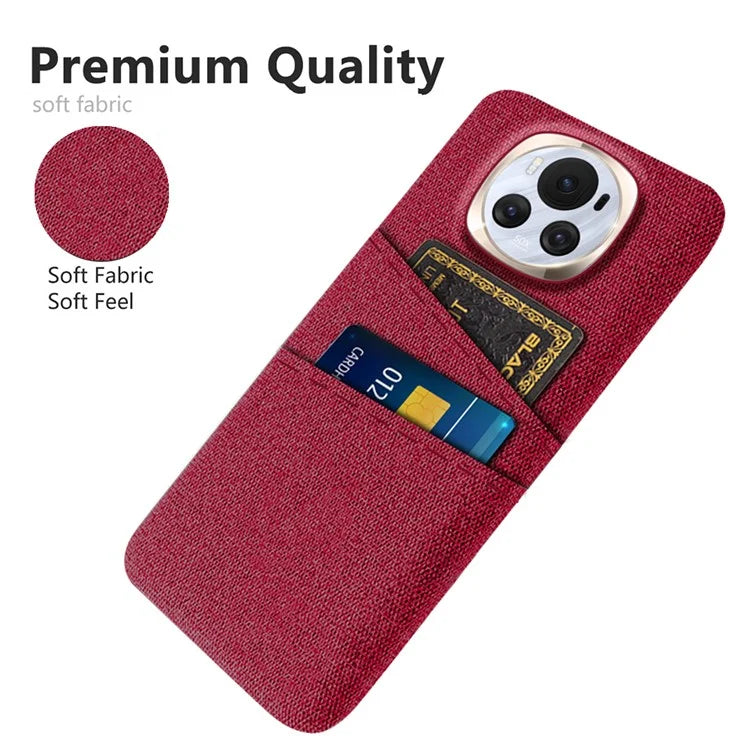For Honor Magic6 5G PC Phone Case Dual Card Slots Protective Cover