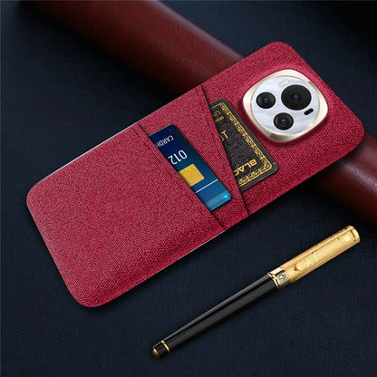 For Honor Magic6 5G PC Phone Case Dual Card Slots Protective Cover