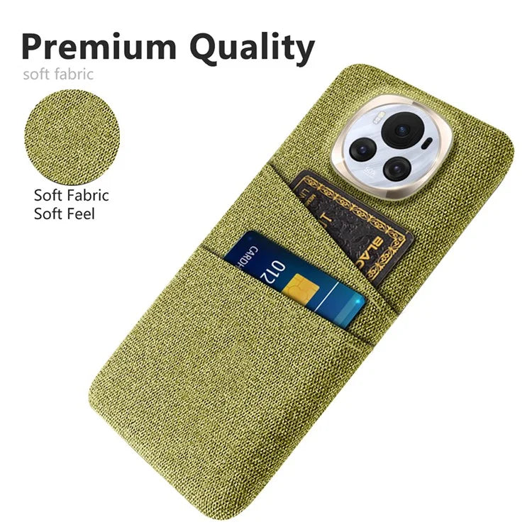 For Honor Magic6 5G PC Phone Case Dual Card Slots Protective Cover