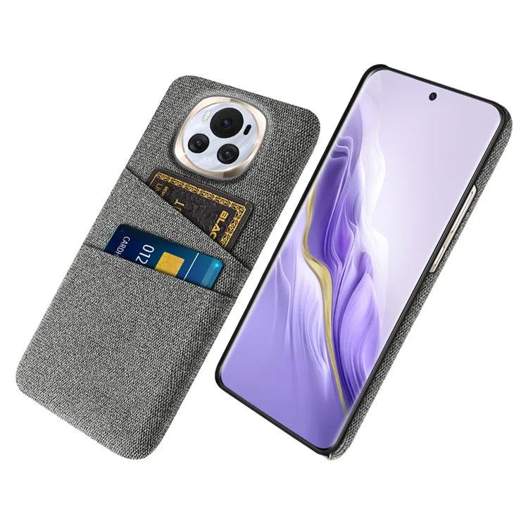 For Honor Magic6 5G PC Phone Case Dual Card Slots Protective Cover
