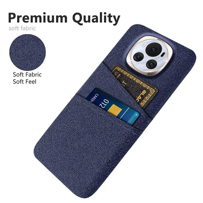For Honor Magic6 5G PC Phone Case Dual Card Slots Protective Cover