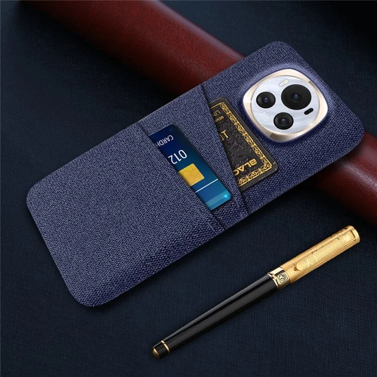 For Honor Magic6 5G PC Phone Case Dual Card Slots Protective Cover