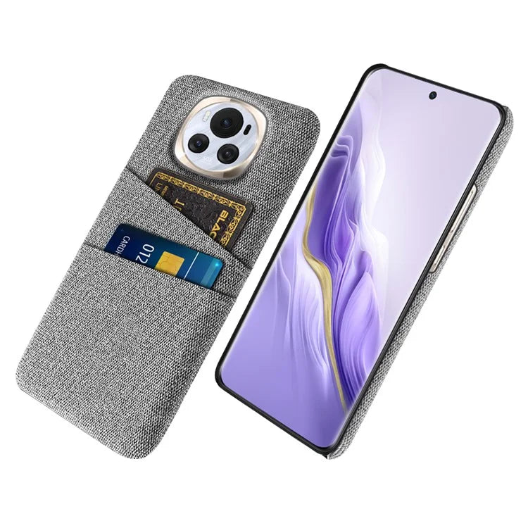 For Honor Magic6 5G PC Phone Case Dual Card Slots Protective Cover