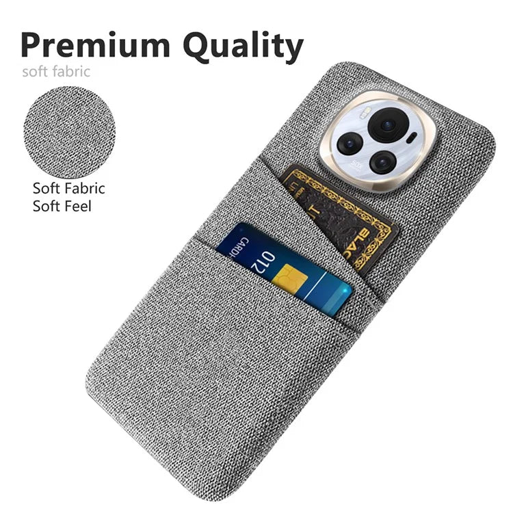 For Honor Magic6 5G PC Phone Case Dual Card Slots Protective Cover