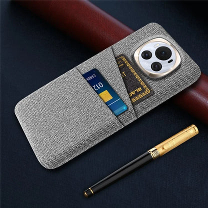 For Honor Magic6 5G PC Phone Case Dual Card Slots Protective Cover